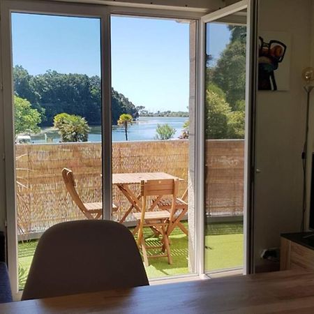Bel appartement la Forêt-Fouesnant vue sur la baie Exterior foto