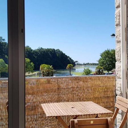 Bel appartement la Forêt-Fouesnant vue sur la baie Exterior foto