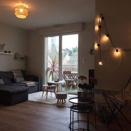 Bel appartement la Forêt-Fouesnant vue sur la baie Exterior foto